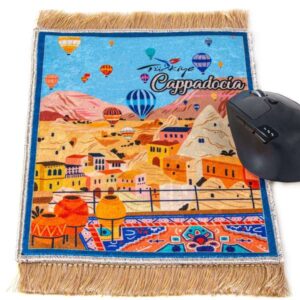 Dokuma Minyatür Halı Mousepad Kapadokya