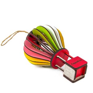 Ahşap Kapadokya Balon Orta