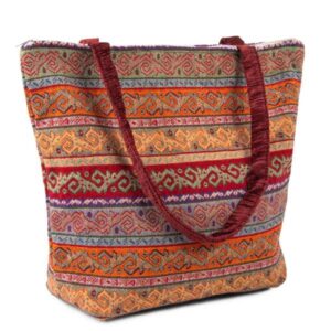 Antep Desenli Otantik Kol Çantası